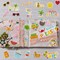100-Piece Summer Paper Die Cut Set | Cardstock Scrapbook Embellishments for DIY Crafts, Bulletin Board Decorations & Summer Scrapbooking Supplies